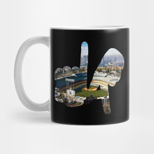 LA Hands, Dodger Stadium v2 Mug